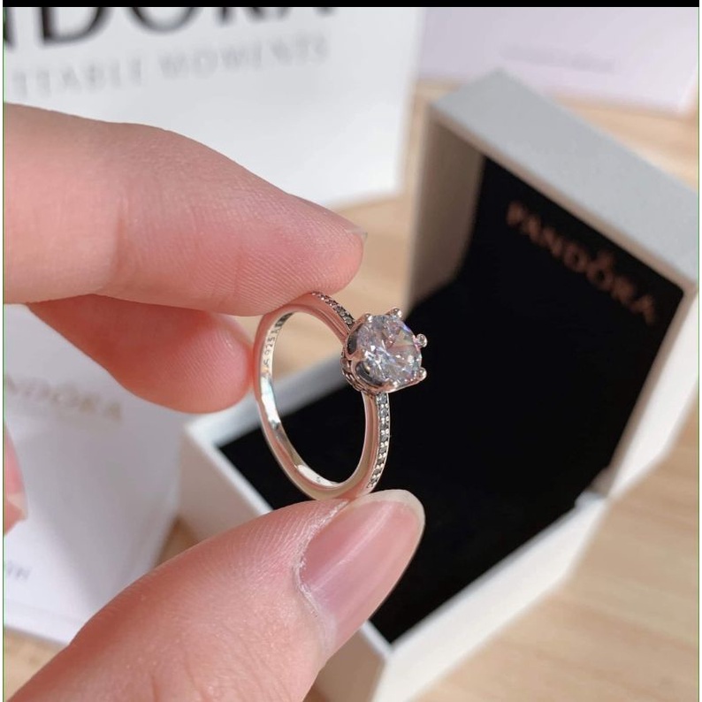 Anillo pandora Joyería Promesa Pareja Compromiso Regalo Novia j915 | México