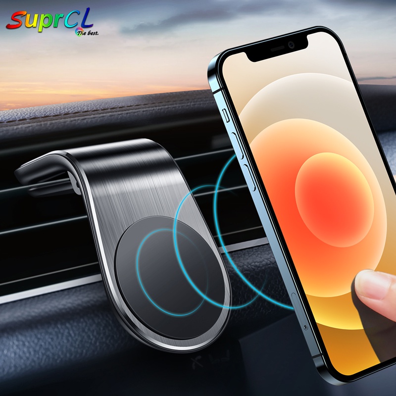Soporte Celular Auto Magnético, Movil Coche para Sostener en Rejillas Ventilación, Pequeño con Iman Móvil Soporte para Teléfono Universal para Galaxy, Smartphones | Shopee México