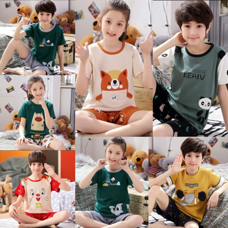 Trajes de pijama Hotpant para niñas / camisones / ropa Casual para niños  importados|Traje de ropa Unisex para niños | Shopee México