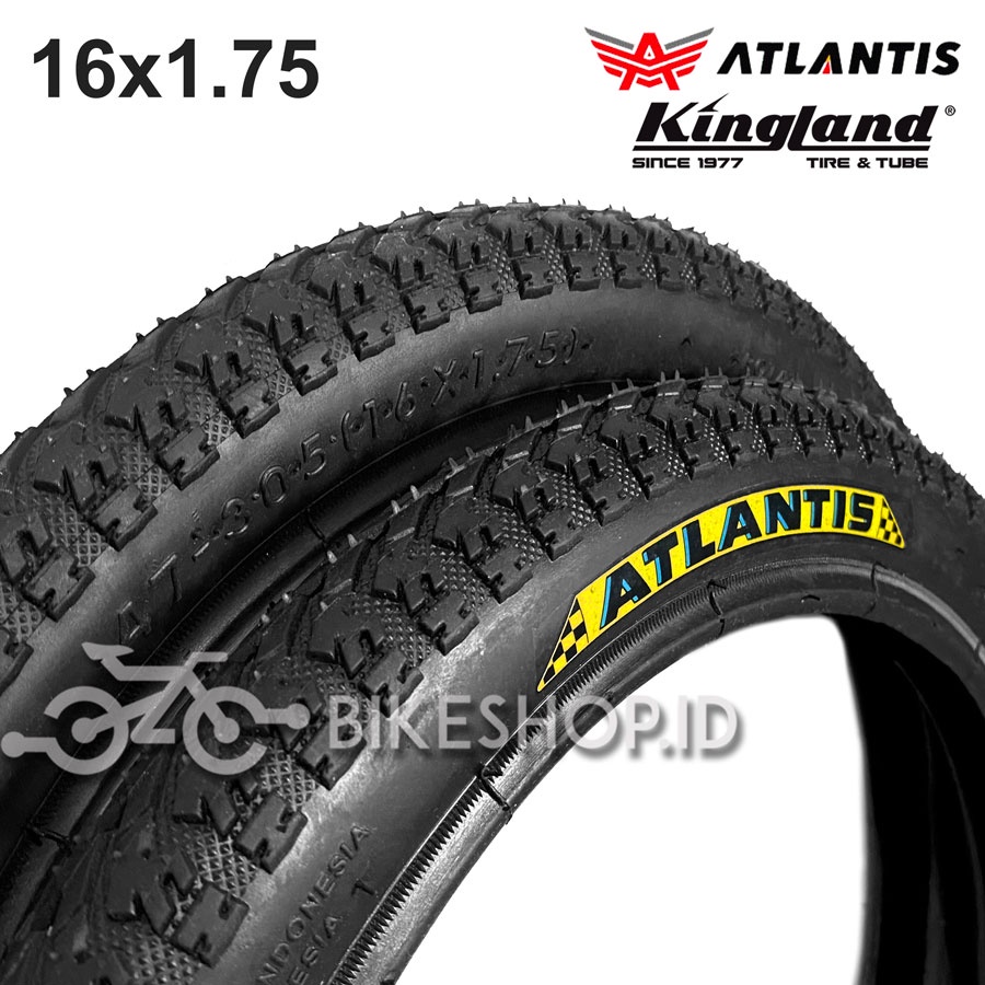 2 x neumáticos BMX negro 16x1.75 47-305 2 mangueras DV ventilie