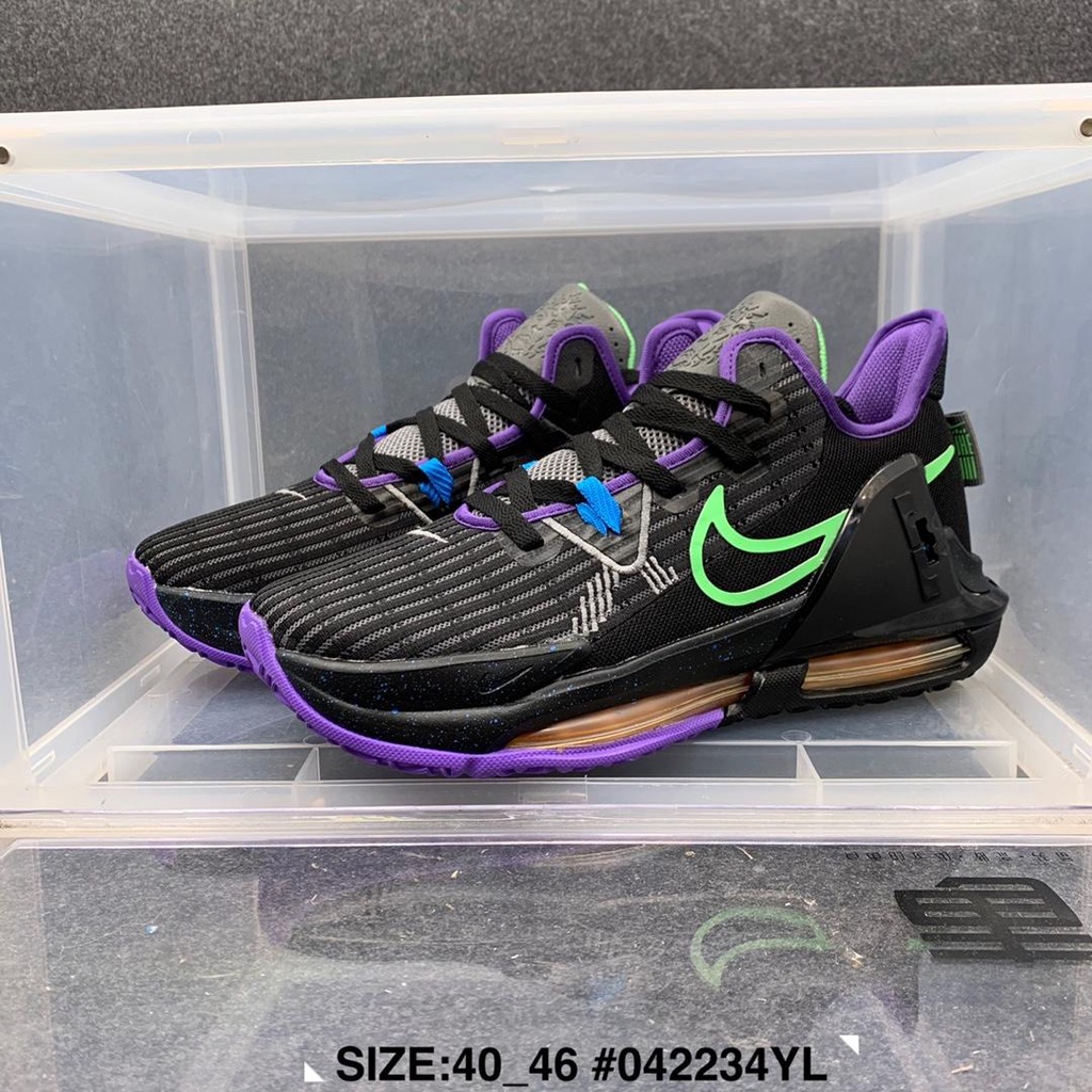 Nike Lebron Witness 6 Zapatillas De Deporte Para Hombres Y Mujeres Estilo Pareja 255 James 6a Generación Zapatos Deportivos De Baloncesto