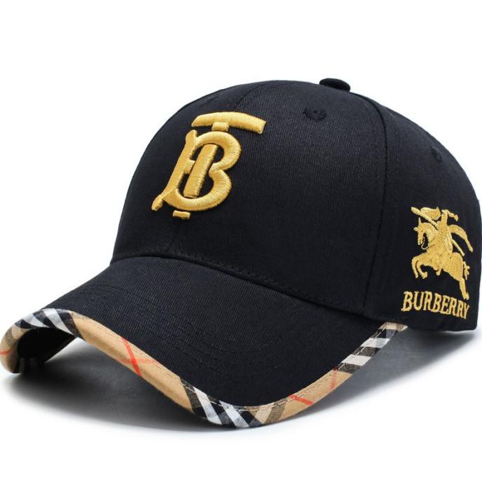 Sombrero de BURBERRY ORI/gorra de béisbol/gorra ORIGINAL/gorra/BURBERRY - HITAMGOLD