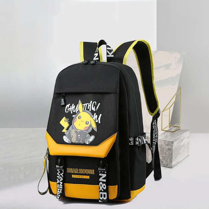 Freeknight Pikachu Unisex portátil mochila TR603 hombres Casual mochila