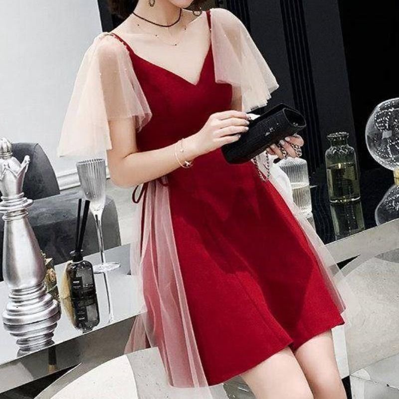 vestidos rojos cortos - Vestidos Precios y Ofertas - Ropa de Mujer mar. de  2023 | Shopee México