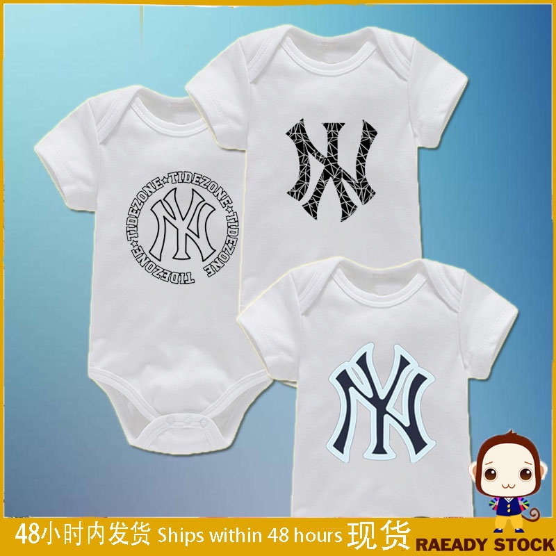 MLB New York Yankee Baseball Team Verano Bebé Niños Mameluco Mono Recién  Nacido Impreso Algodón Puro Transpirable Delgado Manga Corta Mariposa  Jersey Media Butt | Shopee México