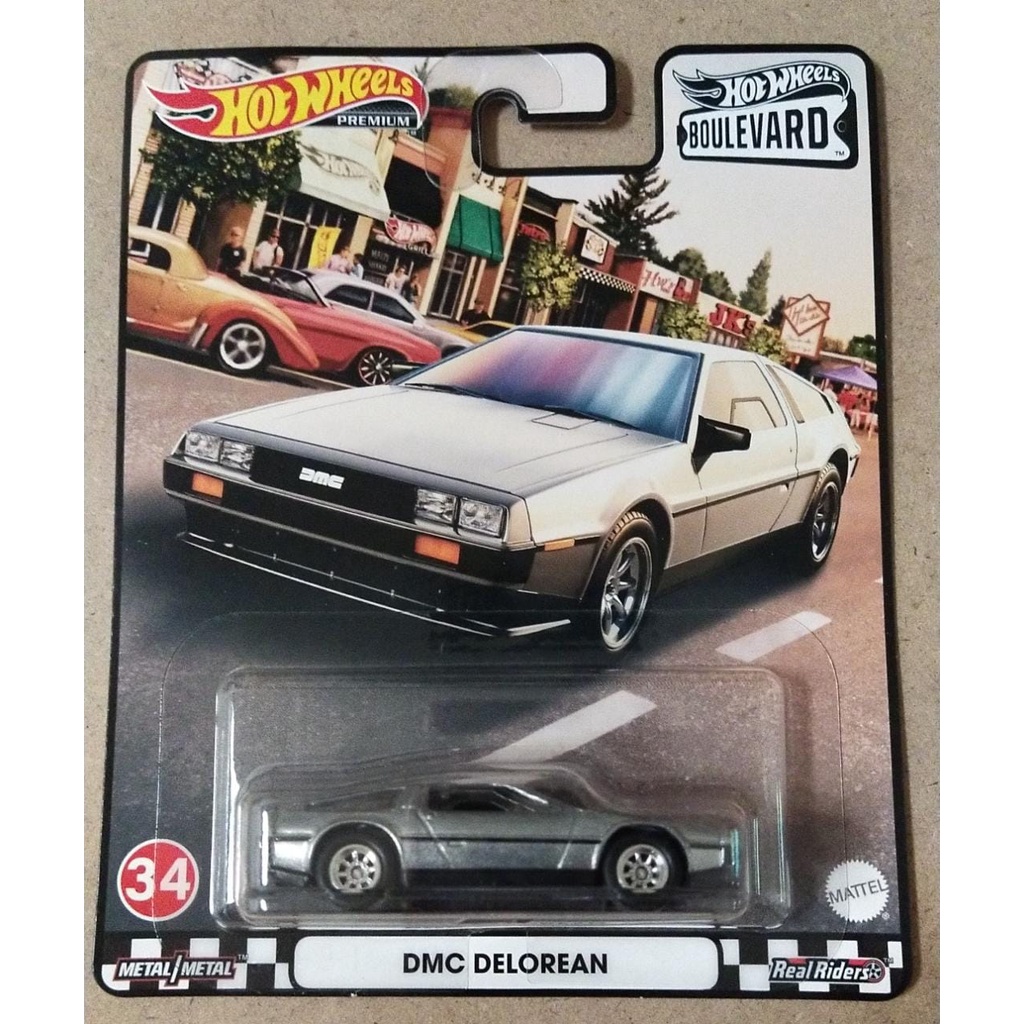 Hot Wheels Back To The Future 35th Anniversary Delorean Time Machine ...