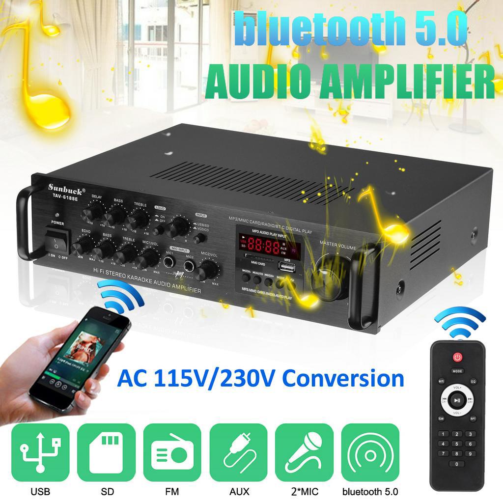 Menace Audio 2000 Watt 4-Channel Amplifier 