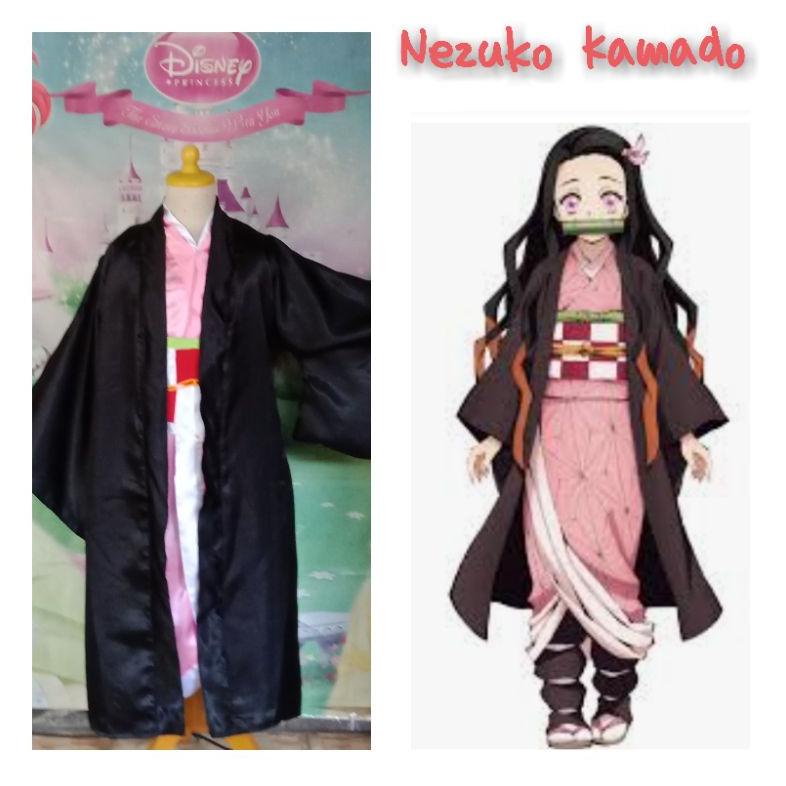 Yws47 Nezuko Kamado Cosplay Anime Nezuko Kamado Demon Slayer disfraz