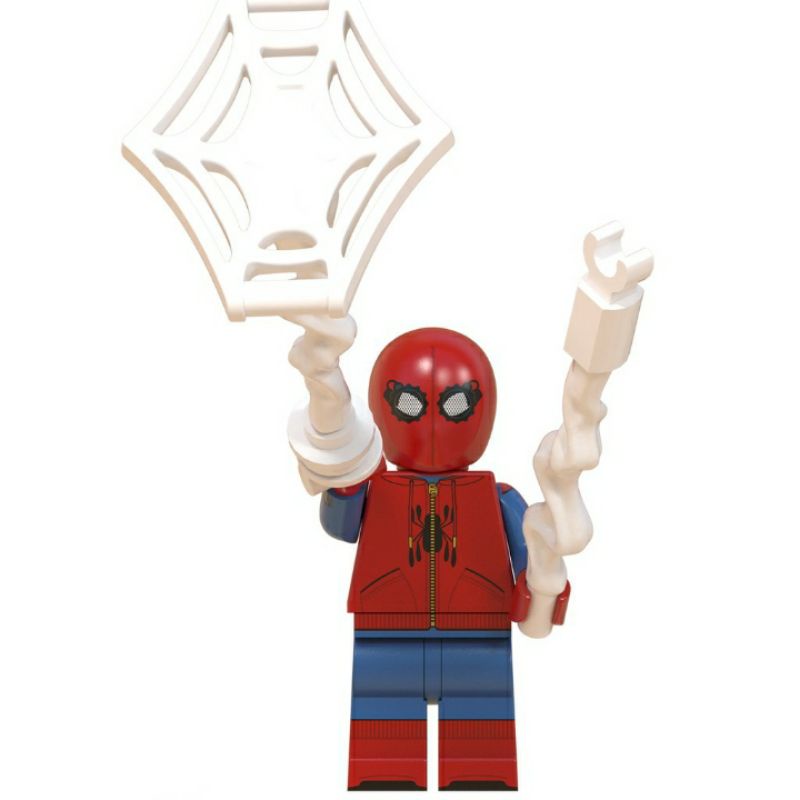 Spiderman Tom Holland traje casero minifiguras juguetes de construcción |  Spider-man | Figura de regreso de Spiderman | Vengadores | Shopee México