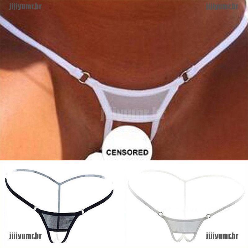 Ropa interior de Jiji mujer/lencería/bragas/Tanga Sexy Mini vendaje Tanga hilo Dental | Shopee México