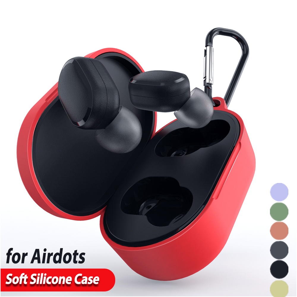 cocina Integral Sermón Funda De Silicona Para Auriculares Redmi Airdots Protectora Con Hebilla  Para Xiaomi Air Dots Airdot | Shopee México