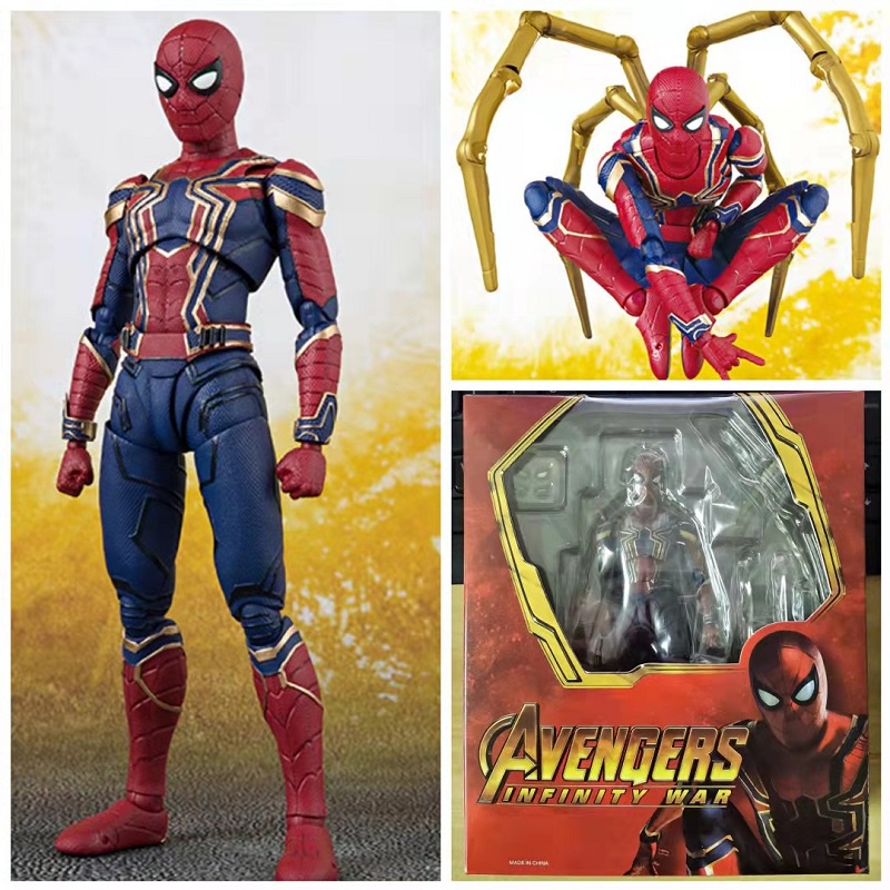 Marvel The Avengers 3 Figura De Acción Infinity WarPVC Modelo De Juguete  Spiderman Muñeca Móvil Juguetes Para Niños | Shopee México