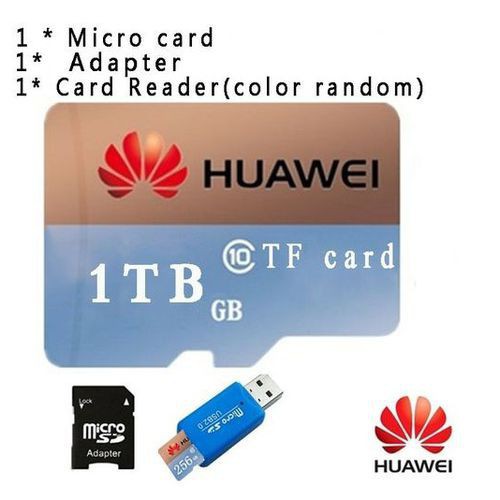 cartão De 1tb Tf cartão De memória Huawei cartão Micro Sd cartão De memória Classe10
