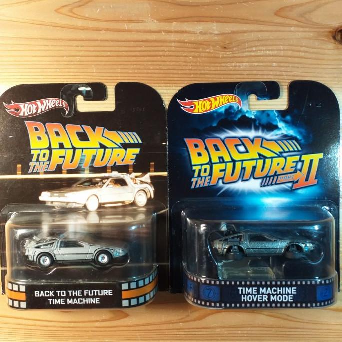 Hot wheels retro entertainment back to the future set Shopee México