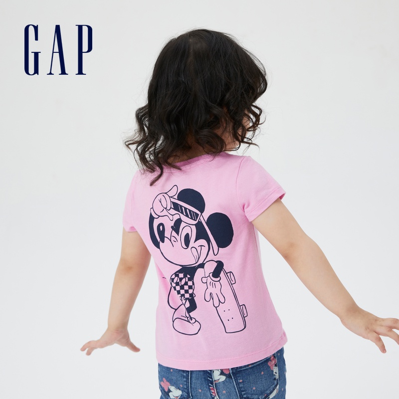 Nombre Conjunto De Disney] Camiseta De Algodón Gap Para Y Niños Pequeños Mickey 827913 Nueva Ropa Infantil Manga Corta Suelta | México