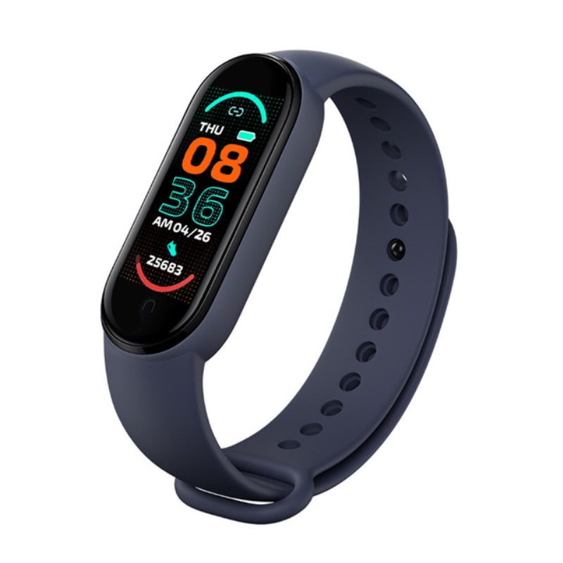 m6 smart band pulsera ip67 impermeable smarthwatch presión arterial deportes tracker smartband pulseras para adriod [am] | Shopee México
