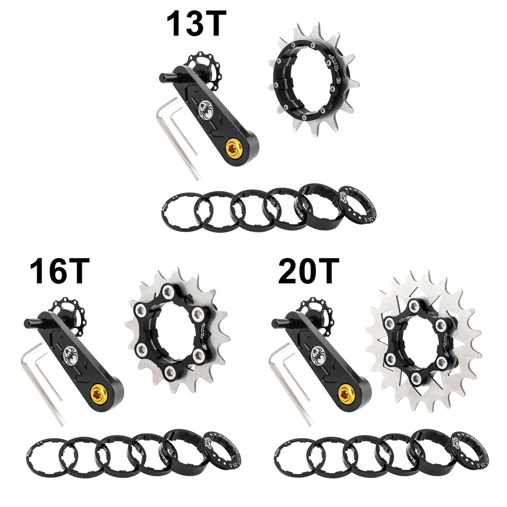 MUQZI-Kit De Guía Para Tensor De Cadena De Rueda Libre Para Bicicleta MTB  De Una Sola Velocidad | Shopee México