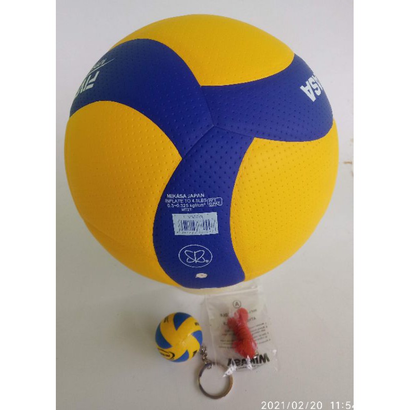Ballon De Volleyball D'entraînement Mikasa V300W-AT-TR Taille Officielle - Neuf