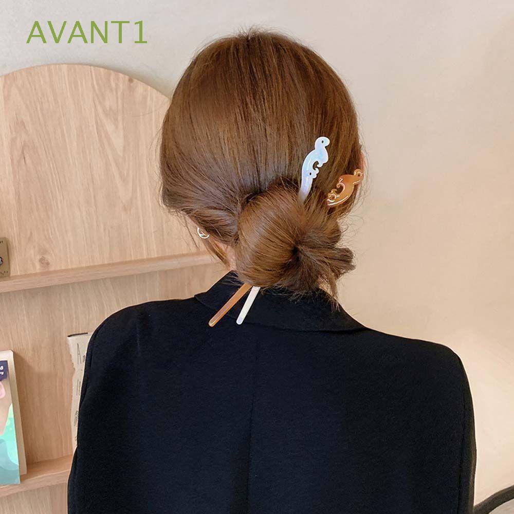 AVANT1 Antigüedad Horquilla de estilo antiguo Clásico Sombreros de estilo chino  Palillos para el cabello Hanfu Mujeres Ámbar Hueco Herramienta de diseño de  peinado Retro Simple Palillos de nube | Shopee México