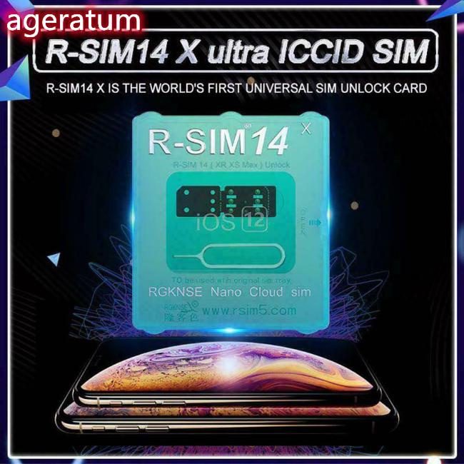 R-SIM15 tarjeta Nano desbloqueo Rsim aptos para iPhone 11 Pro Xs Max XR 8 IOS 14 T 