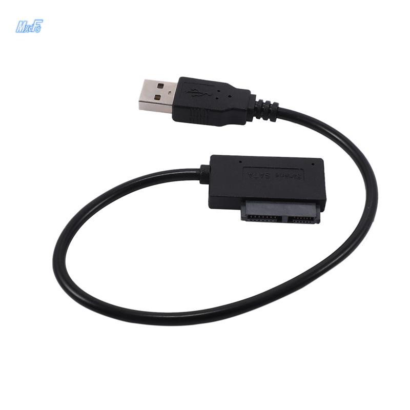 Usb 2 0 A Mini Sata Ii 7 6 13pin Adaptador Cable Convertidor Para Portatil Cd Dvd Rom Slimline Drive Shopee Mexico