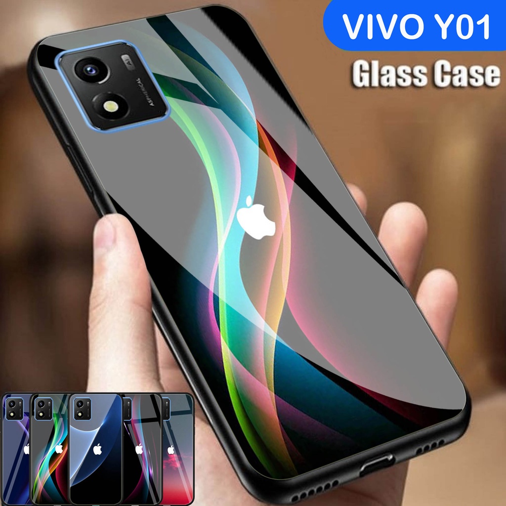Vivo Y01 Glass Soft Case - VIVO Y01 funda S04...