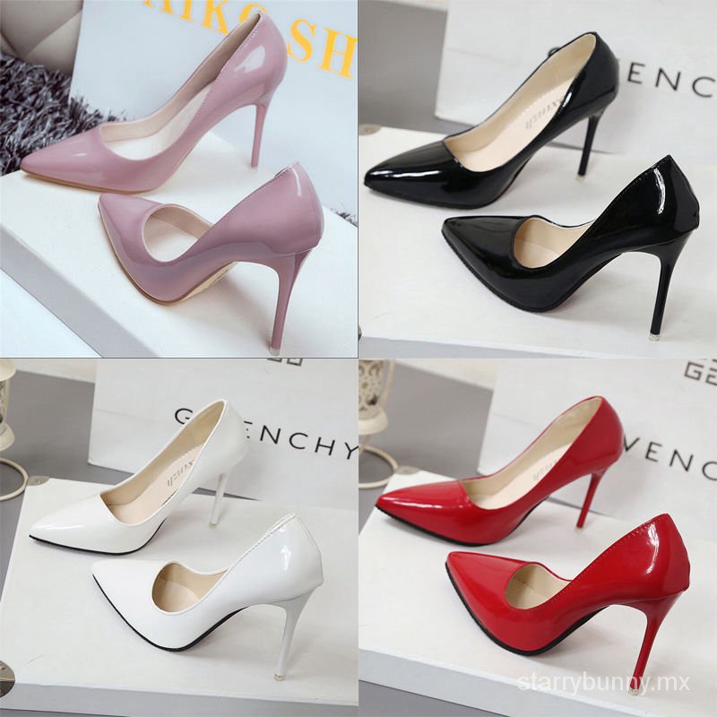 tacones de aguja Shopee Mexico