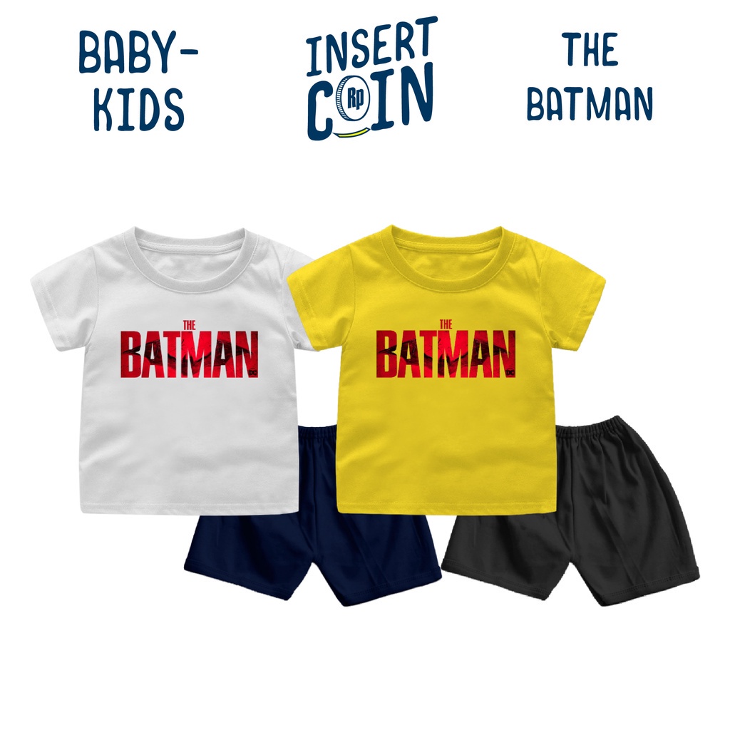 Trajes para bebés y niños de la serie Batman para 6 meses-8 años de algodón  peinado 30s | Shopee México