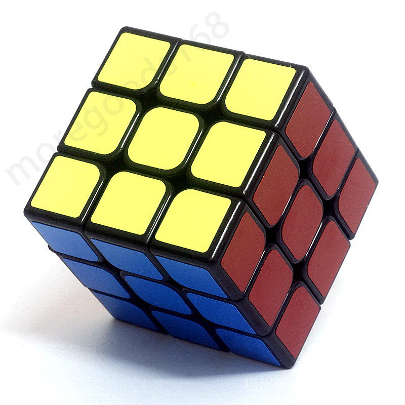 Negro VANKER Cubo Mágico de Hojas de arce Speed Cubes Twist Puzzle Inteligencia Juguetes para Adultos Niños 