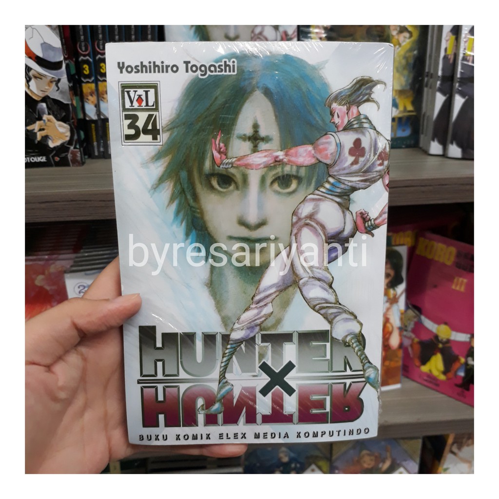 Comic Hunter X Hunter Vol 34 35 36 Shopee Mexico