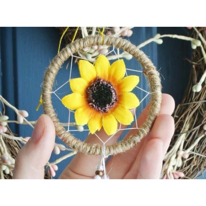 Atrapasueños de girasol (6 cm) | Shopee México