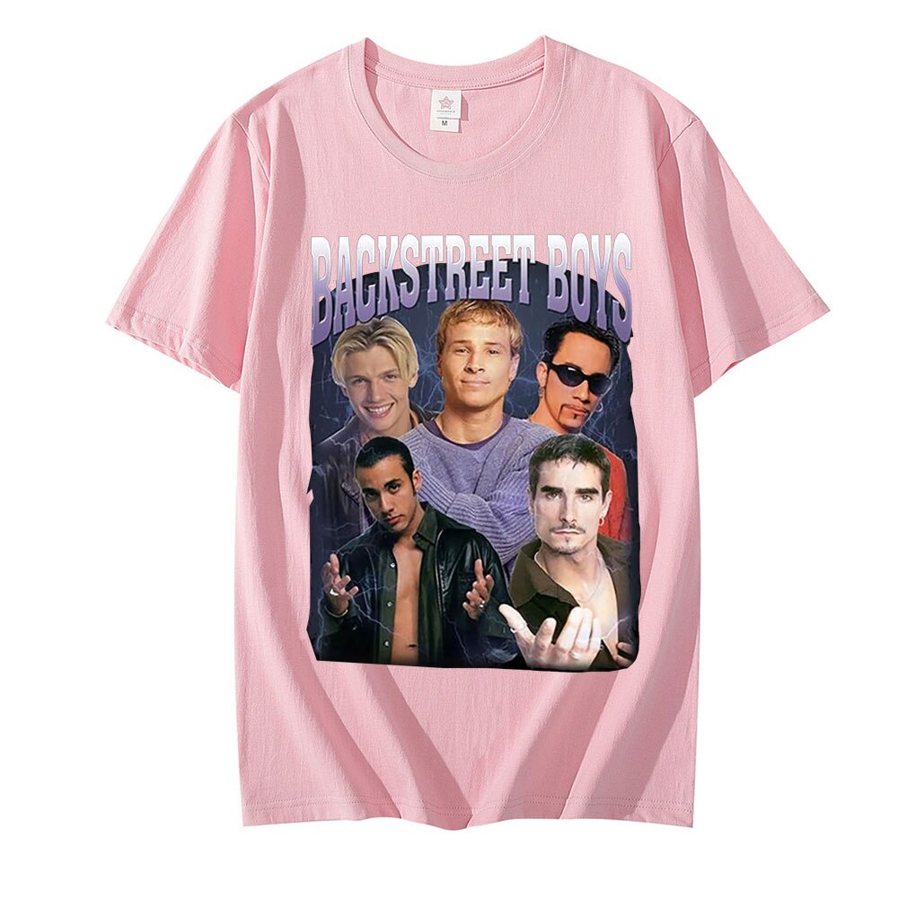 Vintage Backstreet Boys 1996 Merch T-Shirt Ropa Ropa de género neutro para adultos Tops y camisetas Camisetas Camisetas estampadas 