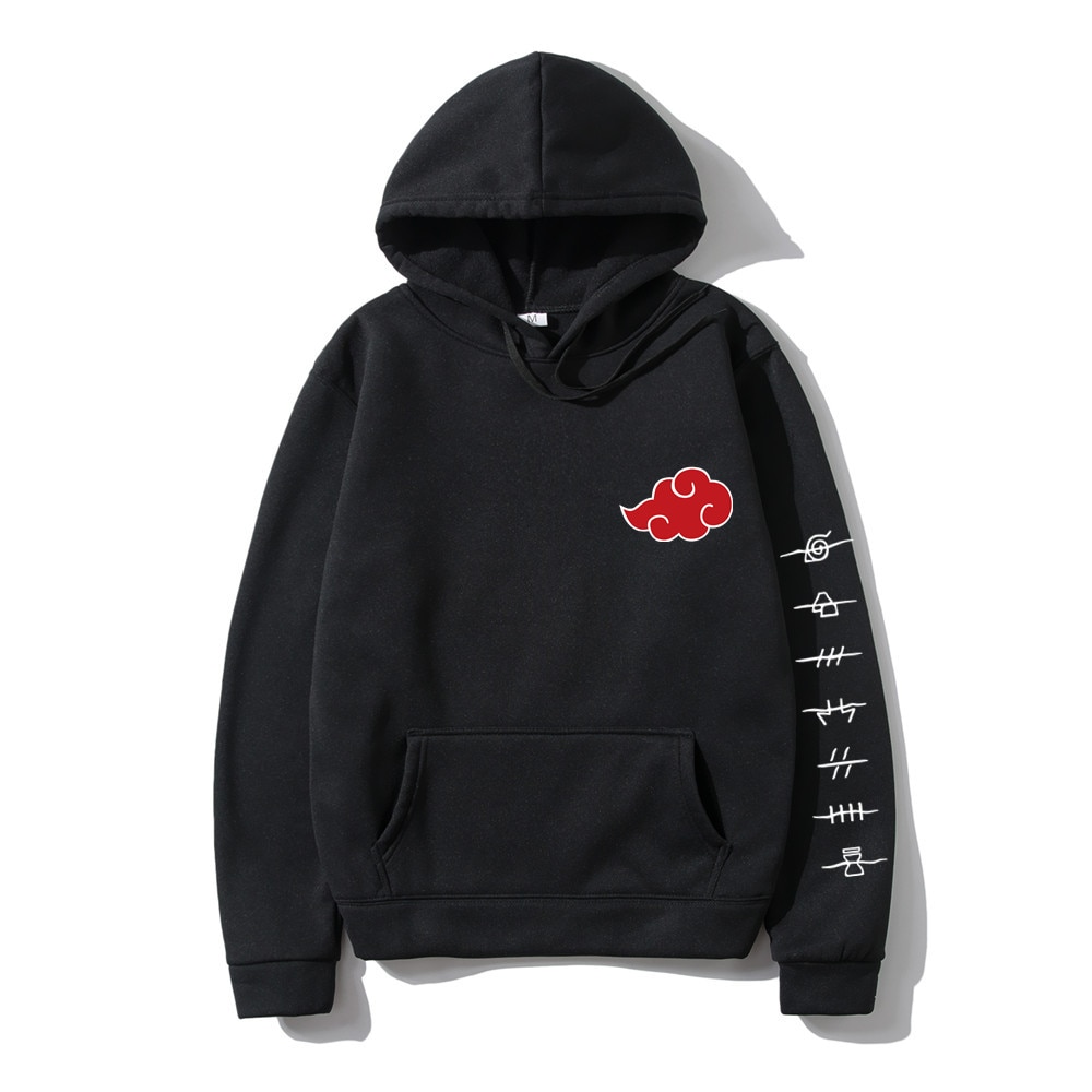 Naruto Merchandising Naruto Shippuden Akatsuki Logo Sudadera Con