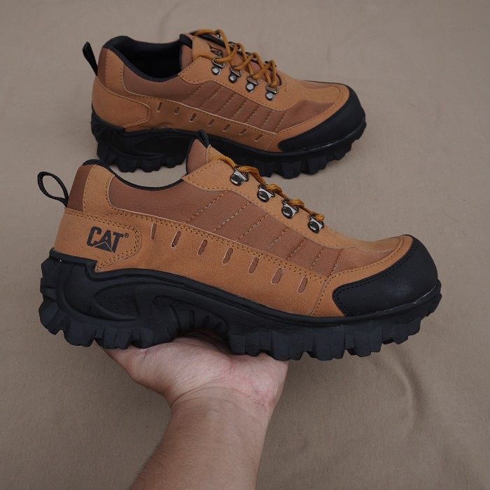 Zapatos cortos Caterpillar Bulldozer/zapatos de para hombres/zapatos de trabajo/botines/marrón | Shopee México
