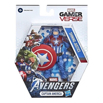 Capitan America Shining Justice Avengers Gamer Verse Hasbro