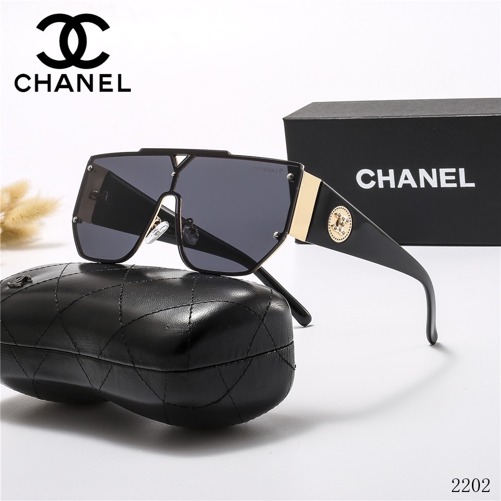 Chanel 2022 Gafas De Sol Polarizadas Lujo Nueva Moda Para Hombre Y Mujer universal retro red Roja pop Pequeñas Frescas UV400 | Shopee México