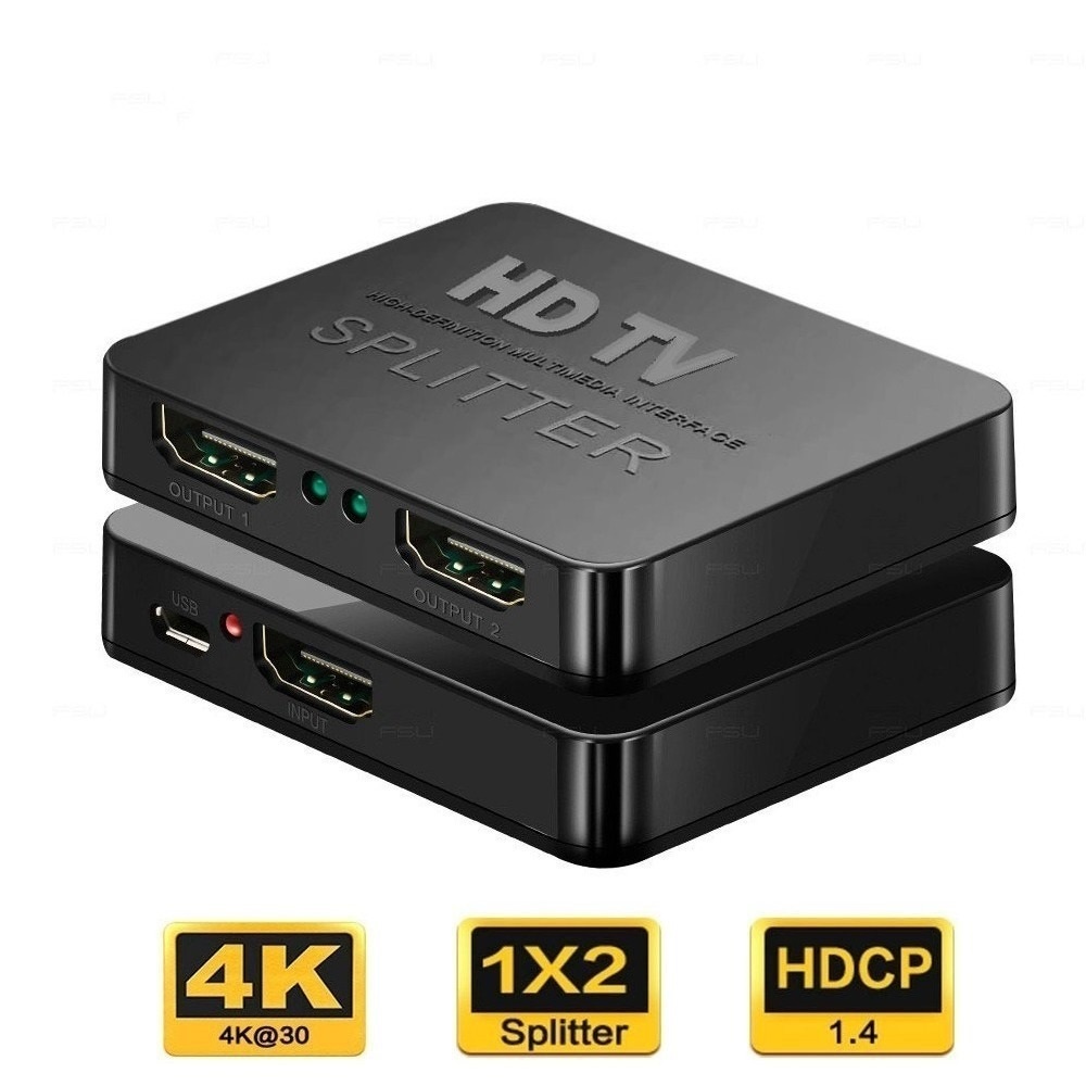 待望☆】 4K/60Hz・HDR対応HDMI分配器 2分配 代引不可 VGA-HDRSP2 その他分配器、切替器