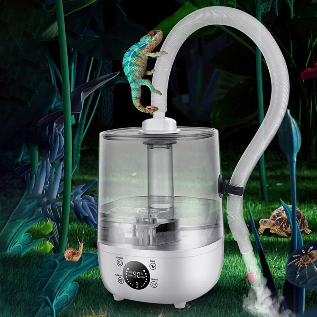 Reptile Terrarium Humidifier Fogger Digital Timing Vivarium Fog Machine