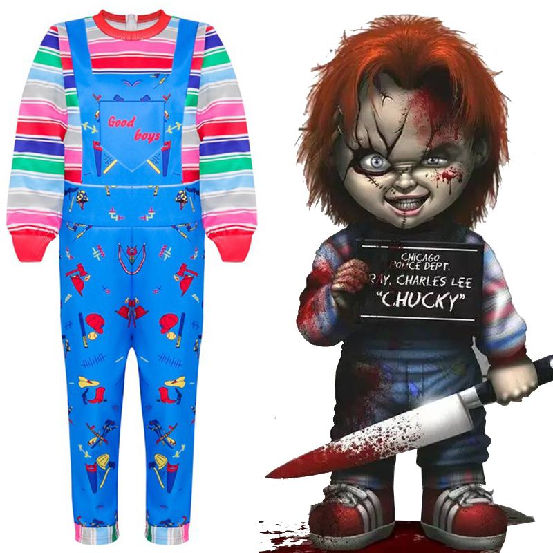 Cos Traje De Chucky Con Licencia Para Niños , Disfraz De Halloween Niñas ,  Disfraces | Shopee México
