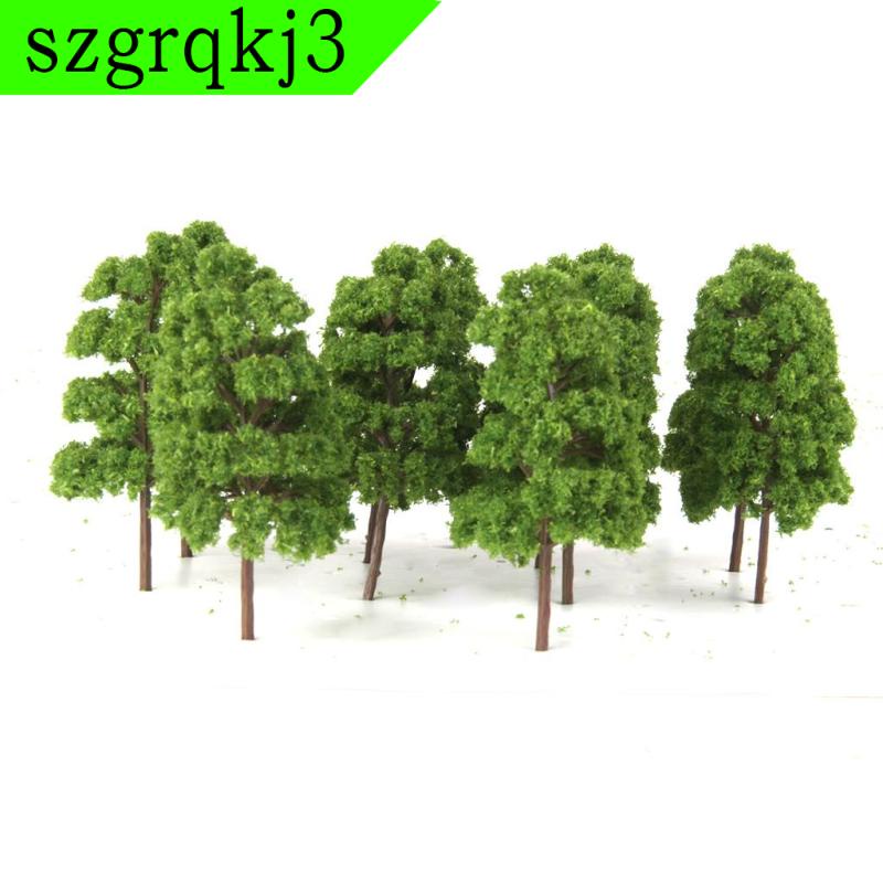 Modelo 10x árboles para tren paisaje arquitectura verde modelo paisaje árboles 