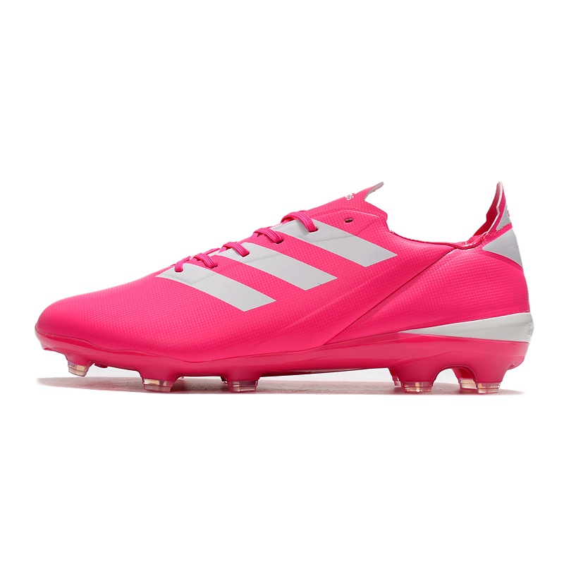 pink adidas football cleats