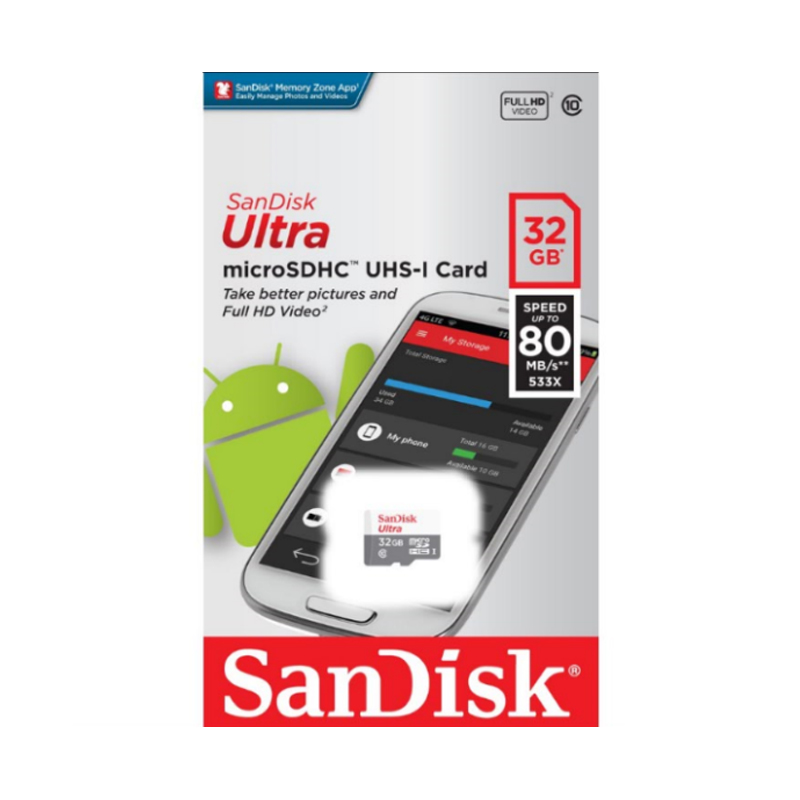 Sandisk Tarjetas De Memoria 64gb Clase 10 Tarjeta Sd Ultra 80mb S Tarjetas De Memoria Shopee Mexico