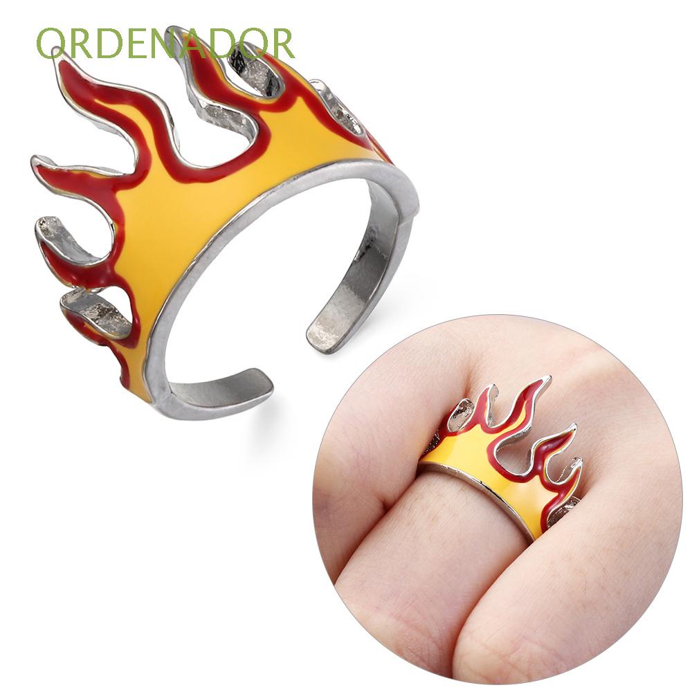 Ordenador 90s Fiesta Punk Hombres Mujeres Motorista Llama Apertura Anillos Accesorios De Moda Rock Estetica Regalos Hip Hop Masculino Regalos De Cumpleanos Vintage Gotico Shopee Mexico