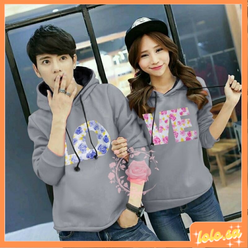 Ropa de pareja pareja ropa COWO suéter pareja conjunto de ropa de pareja CP  amor HODIE MB | Shopee México