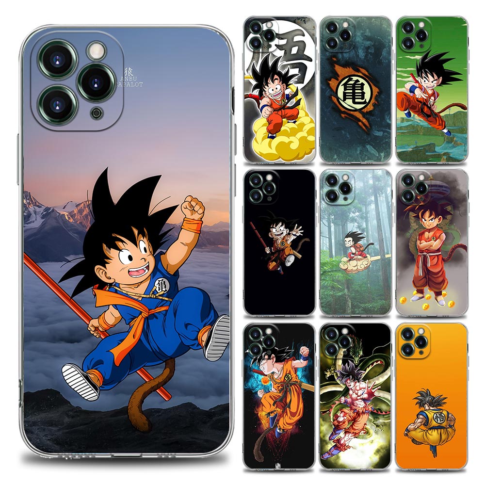 Bandai Anime Son Goku Dibujos Dragon Ball Z Transparente Funda De Teléfono  Para iPhone 11 12 13 Pro Max Mini Silicona Suave | Shopee México