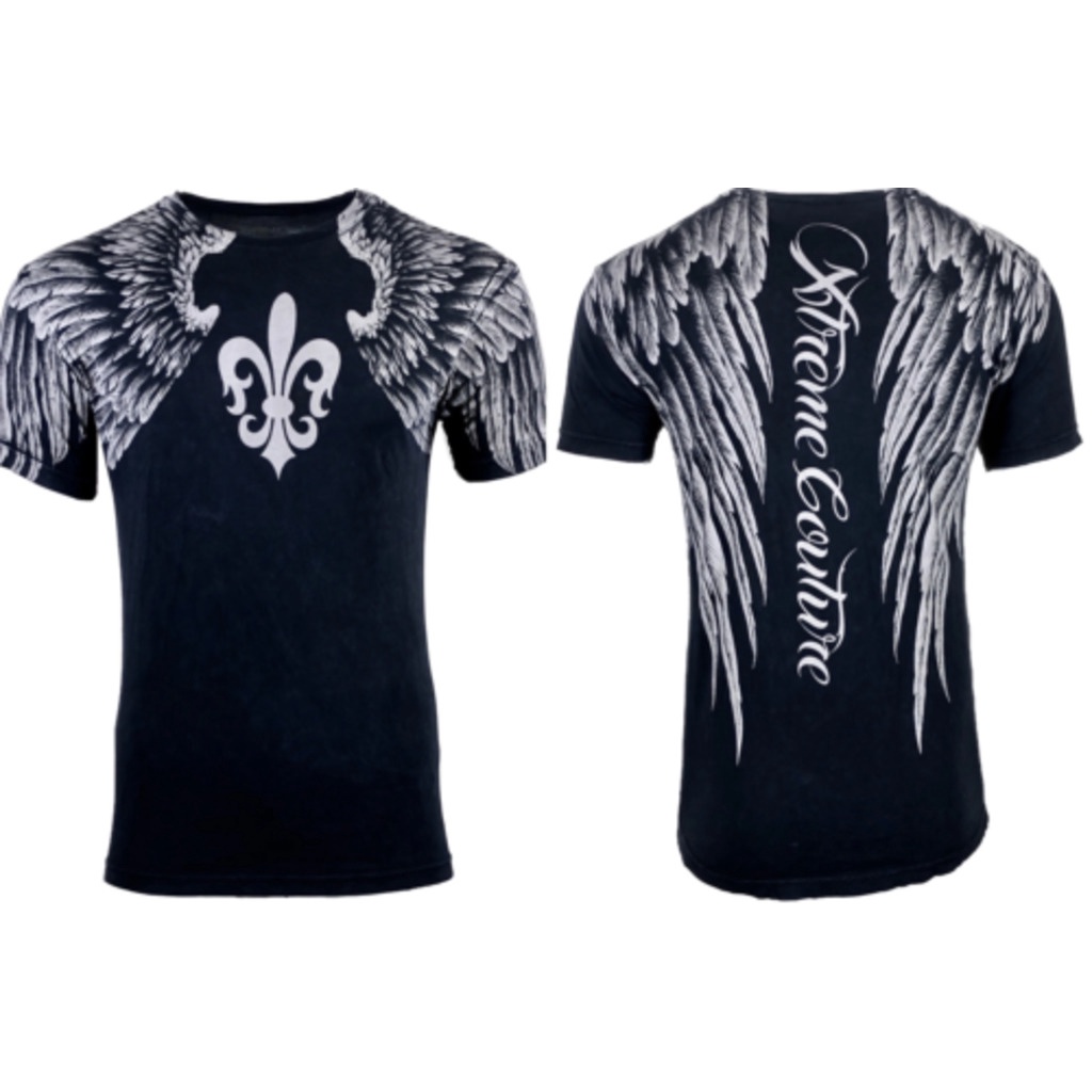 Camiseta Para Hombre Archaic By Affliction Stone Ranger - Corte Regular, Estampado Full Print - Algodón Teñido único