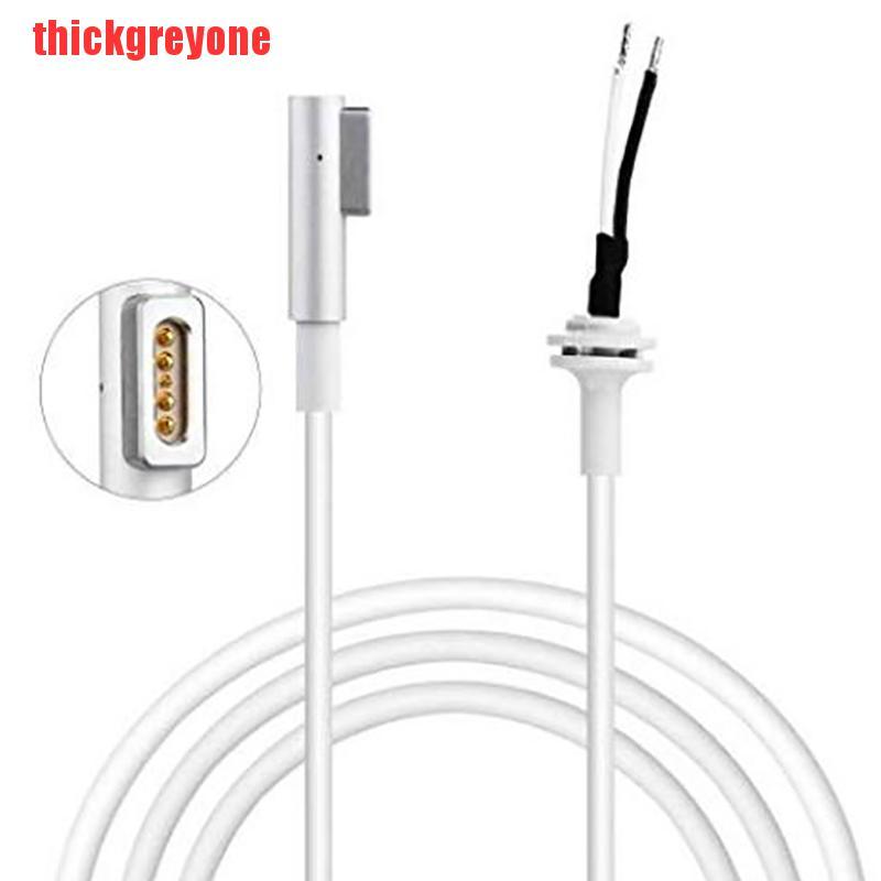 Thickgreyone 60w Dc Cable L Tip Repair Cord For Macbook Air Pro Magsafe Ac Adapter Charger Shopee Mexico