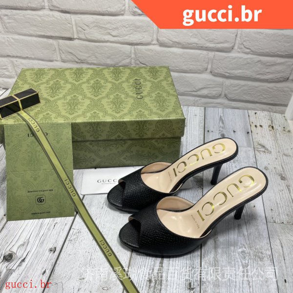 Gucci Zapatos De Mujer , De Tacón Alto , Sandalias GG De Alta Calidad , Talla 36-40 Shopee México