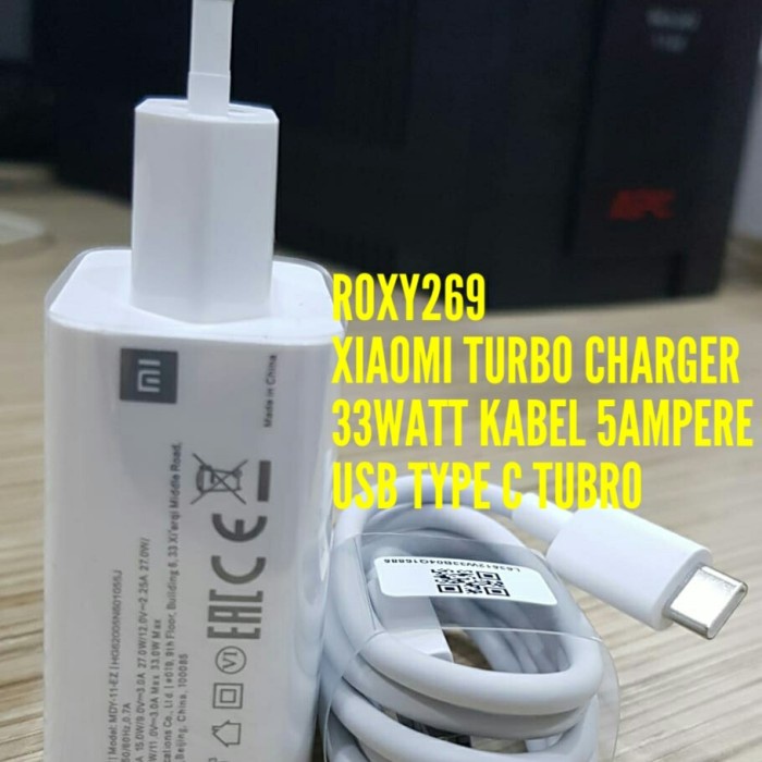 Cargador Original Xiaomi Turbo Charge Carger Redmi Note 8 9 10 Pro