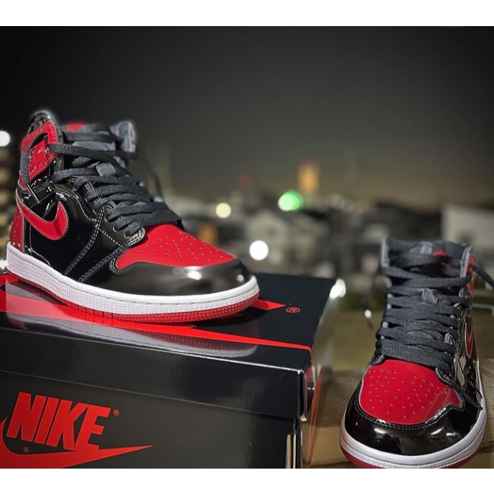 Nike Air Jordan 1 Retro high Og "Patent bred" G5